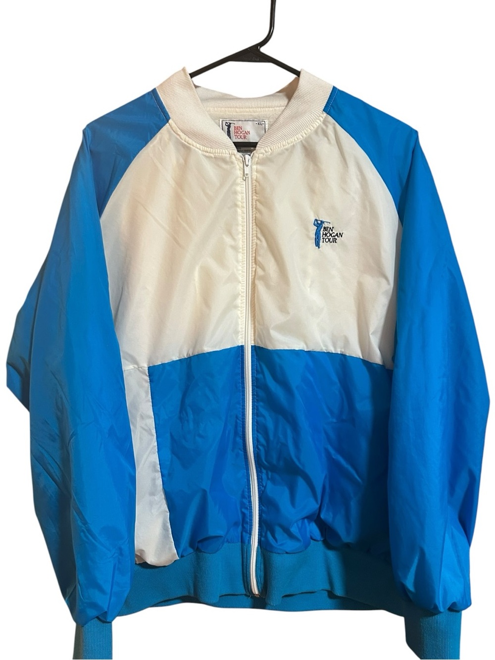 Vintage Ben Hogan Tour Colorblock lined Windbreaker Jacket
